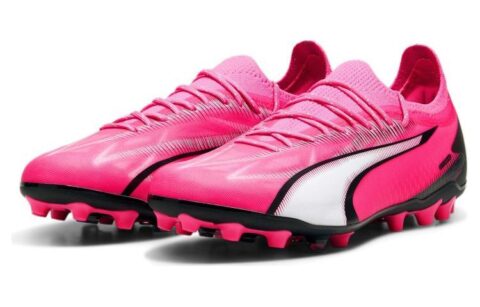 PUMA Ultra Ultimate Mg Football Shoes ‘Pink White’