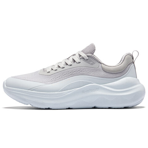 Erke Cushioning Rebound Slip Resistant Low top Training City Commuting Running Shoes Women’s Mist Gray Mist Gray