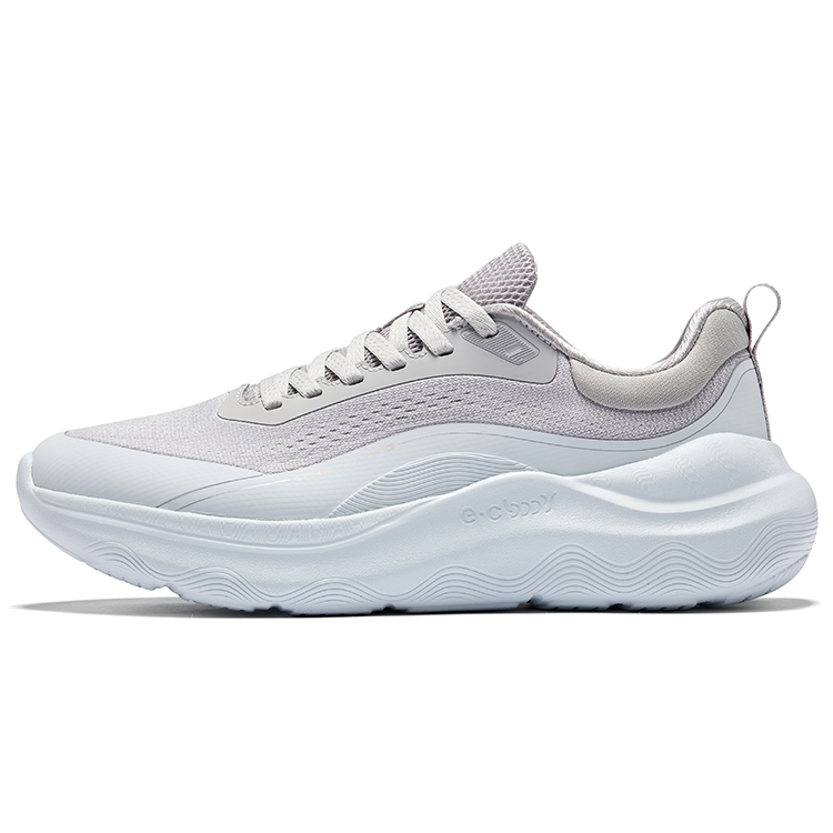 Erke Cushioning Rebound Slip Resistant Low top Training City Commuting Running Shoes Women’s Mist Gray Mist Gray