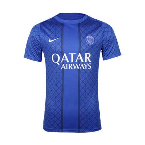 Nike Paris Saint Germain Academy Pro Home Men's Nike Dri FIT Soccer Pre Match Short Sleeve Top