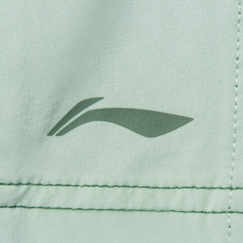 Li Ning Fitness Series Sports Shorts Women’s Mountain View Green/Tallow Green