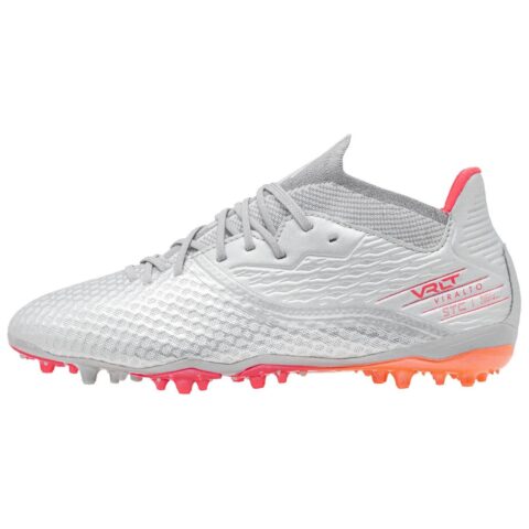 DECATHLON Viralto 3 Slip Resistant Abrasion Resistant Slip Resistant Abrasion Resistant Soccer Shoes Men’s Silver