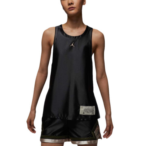 Jordan SportDongdan Basketball Jersey Women’s Gray Black Oat