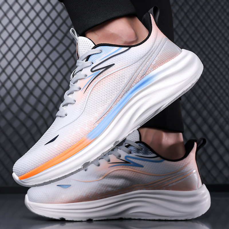 HEIWEILU Cushioning Slip Resistant Abrasion Resistant Cushioning Slip Resistant Abrasion Resistant Low top Casual