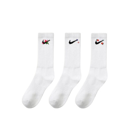 Nike Crew Socks Unisex 3 Pack White