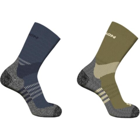 SALOMON Knee High Socks Unisex 2 Pack Mixed Color