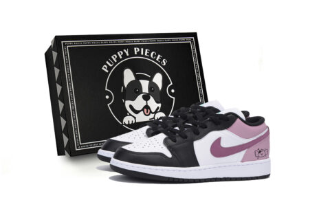 Jordan Air Jordan 1 Vintage Basketball Shoes Men’s Low Top Black Pink