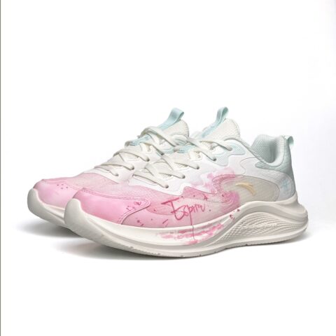 Anta Wander Abrasion Resistant Balance Low top Casual Running Shoes Women’s Pink