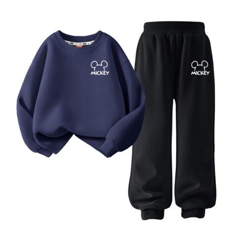 Disney Kids Casual Sportswear Crew Neck Moderate