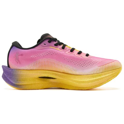 QIAODAN Strong Wind 3.0 PRO Running Shoes Women’s Low Top Fiery Pink/Enchanted Purple