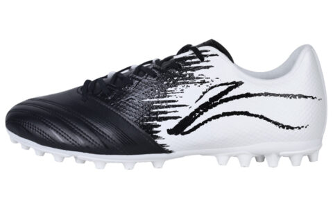 Li Ning Soccer Shoes Men’s Low Top Standard White/Black