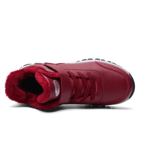 SMDXDMS Slip Resistant Cushioning Thermal High top Sprint Running Shoes Unisex