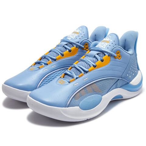 361° Cushioning Slip Resistant Abrasion Resistant Low top Basketball Shoes Men’s Blue