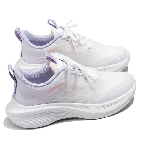 HUANQIU Running Shoes Women’s Low Top White Purple