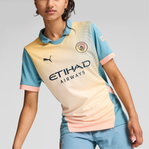 PUMA Réplica De La Camiseta De Fútbol De Visitante Manchester City 24/25 Para Mujer