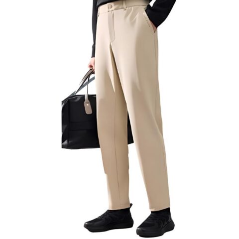 Anta Variety Training Collection Sports Pants Men’s Beige Khaki