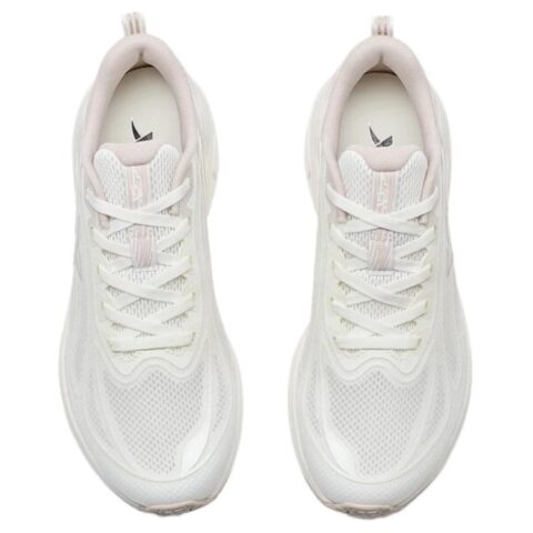 XTEP Slip Resistant And Abrasion Resistant Coverage Low top Casual Running Shoes Women’s White Umber