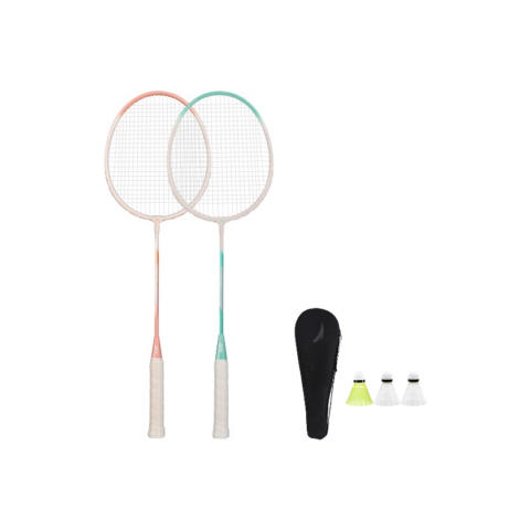 Anta Aluminum Alloy Badminton Rackets Control Type All around Defense Entry level 675mm 1U/G4 Fresh Colorway