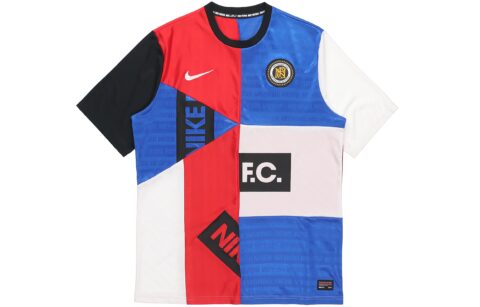 Nike Jersey Soccer Jerseys Men's Multicolor Moderate Straight Fit
