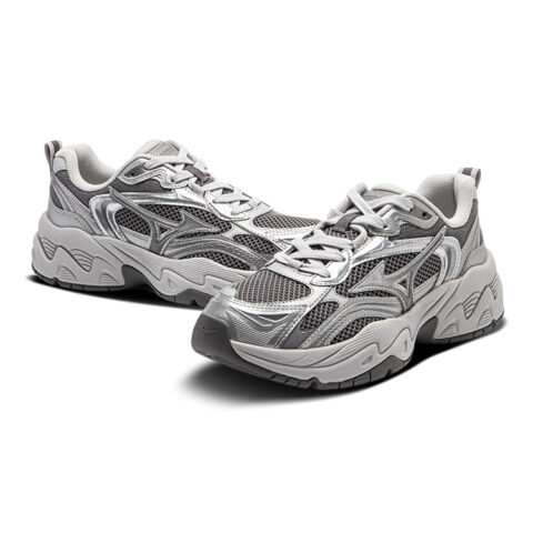 Mizuno TRAINER 2K Low top Running Shoes Unisex Silver Gray