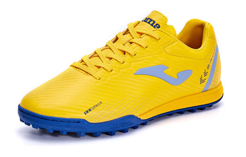 Joma TF Turf Slip Resistant, Abrasion Resistant, Breathable Soccer Shoes Men’s Yellow