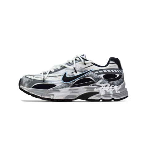 Nike Initiator Cushioning Low top Casual City Commuting Running Shoes Men’s Black White