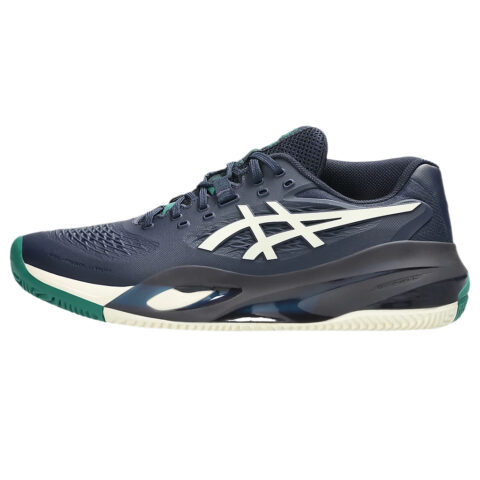 Asics GEL RESOLUTION X Abrasion Resistant Low top Tennis Shoes Men’s Blue