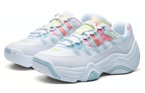 FILA FUSION Shoes ‘White Yellow’ Women’s