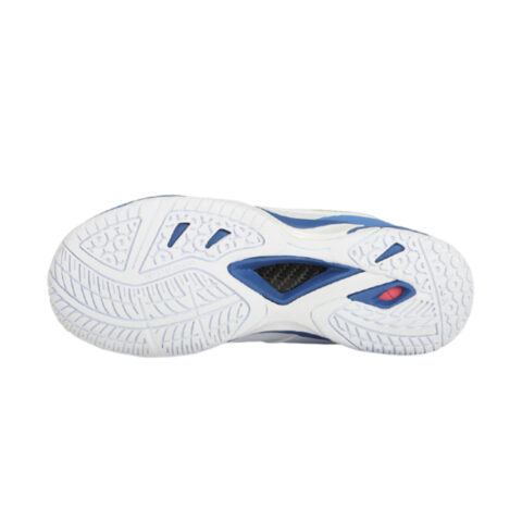 Victor x FZ FORZA Cushioning Slip Resistant Breathable Low top Badminton Shoes Men’s White Royal Blue