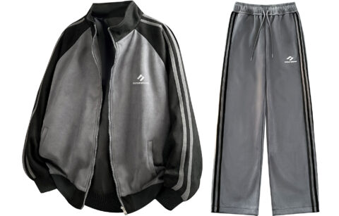 No Tears Casual Sportswear Unisex Stand Collar Moderate