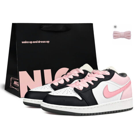 Jordan Air Jordan 1 Low top Vintage Basketball Shoes Women’s Strawberry Pink