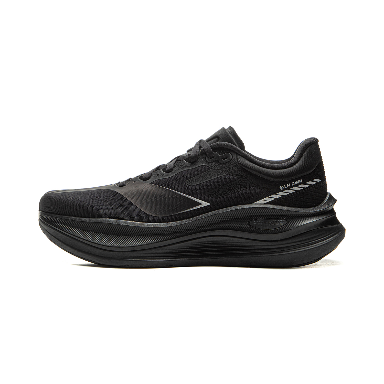 Li Ning Yueying 5pro Low top BOOM Technology Casual Long Distance Running Sprint Running Shoes Men’s Black