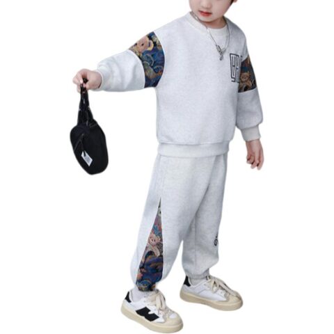 PIERRE CARDIN Casual Sportswear Light Gray Children Aged 3 7 Years Old