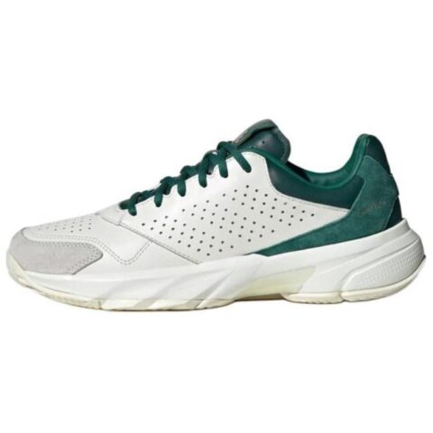 Adidas Courtjam Control 3 Premium Core White Collegiate Green