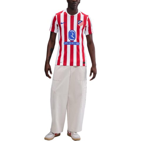 Nike Atlético Madrid 2025/26 Stadium Home Big Kids’ Nike Dri FIT Soccer Replica Jersey