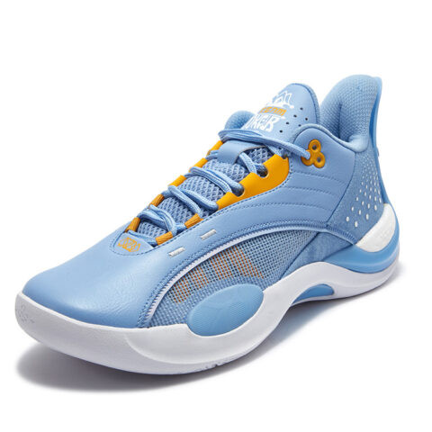 361° Cushioning Slip Resistant Abrasion Resistant Low top Basketball Shoes Men’s Blue