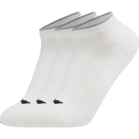 Li Ning Sports Trendy Collection Ankle Socks Unisex 3 Pack White