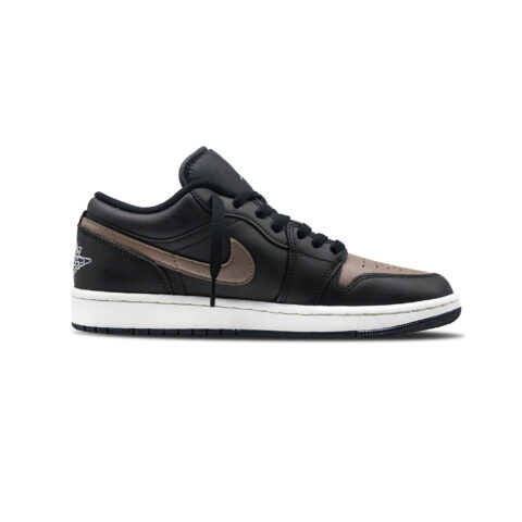 Jordan Air Jordan 1 ‘Dark Roast’ Abrasion Resistant Low top Vintage Basketball Shoes Men’s Black Brown