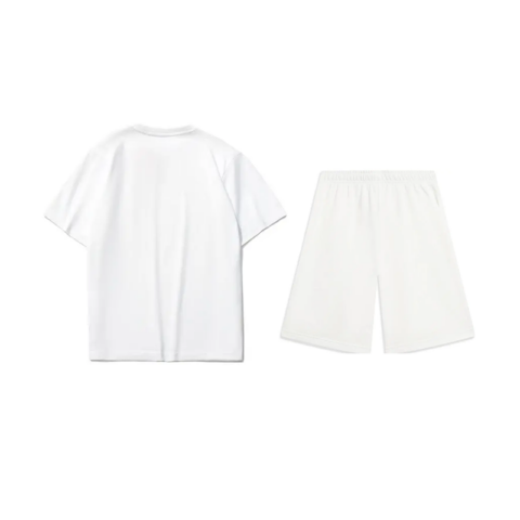 Li Ning Casual Sportswear Unisex White+White
