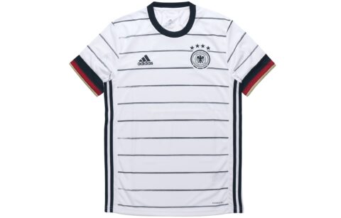 Adidas Soccer Jerseys Men's White Moderate Straight Fit