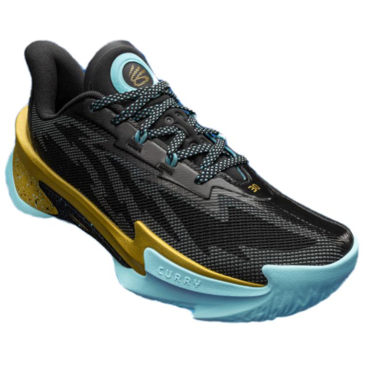 Under Armour CURRY SERIES 7 Low top Basketball Shoes Men’s Black Blue