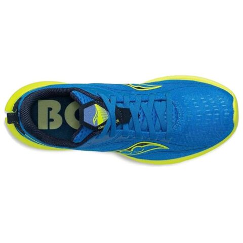 Saucony Kinvara Essence 13 Abrasion Resistant Low top Marathon Running Shoes Women’s Blue Yellow