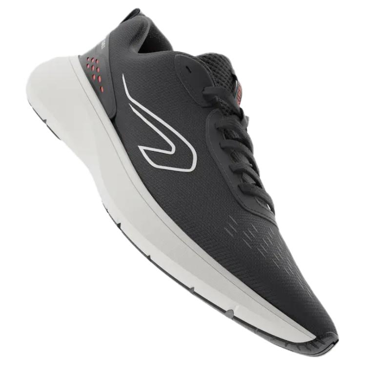 DECATHLON JF100.1 Cushioning Abrasion Resistant Cushioning, Wear Resistant Low top Casual Running Shoes Women’s Black