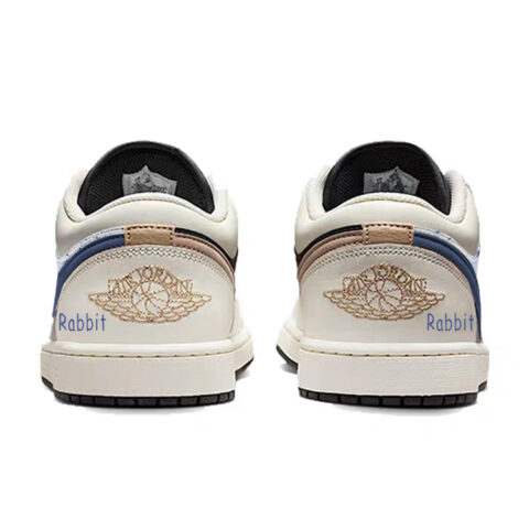 Jordan Air Jordan 1 Vintage Basketball Shoes Men’s Low Top White/Black