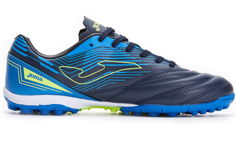 Joma TF Turf Artificial Turf Slip Resistant Abrasion Resistant Soccer Shoes Men’s Navy Blue