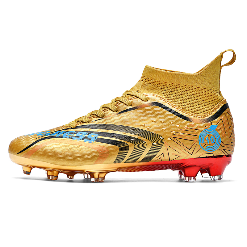 SHUANGDING FG Firm Ground Natural Grass Slip Resistant Abrasion Resistant Soccer Shoes Unisex