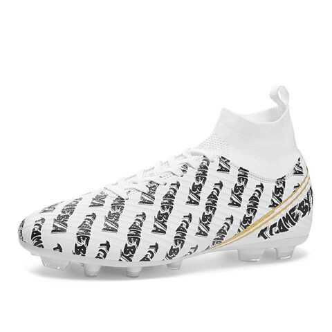 SHUANGDING Synthetic Leather Slip Resistant Slip Resistant Soccer Shoes Unisex