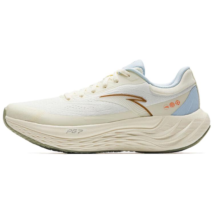 CHAOJIANTA Cushioning Slip Resistant Abrasion Resistant Low top Casual Running Shoes Women’s White Blue