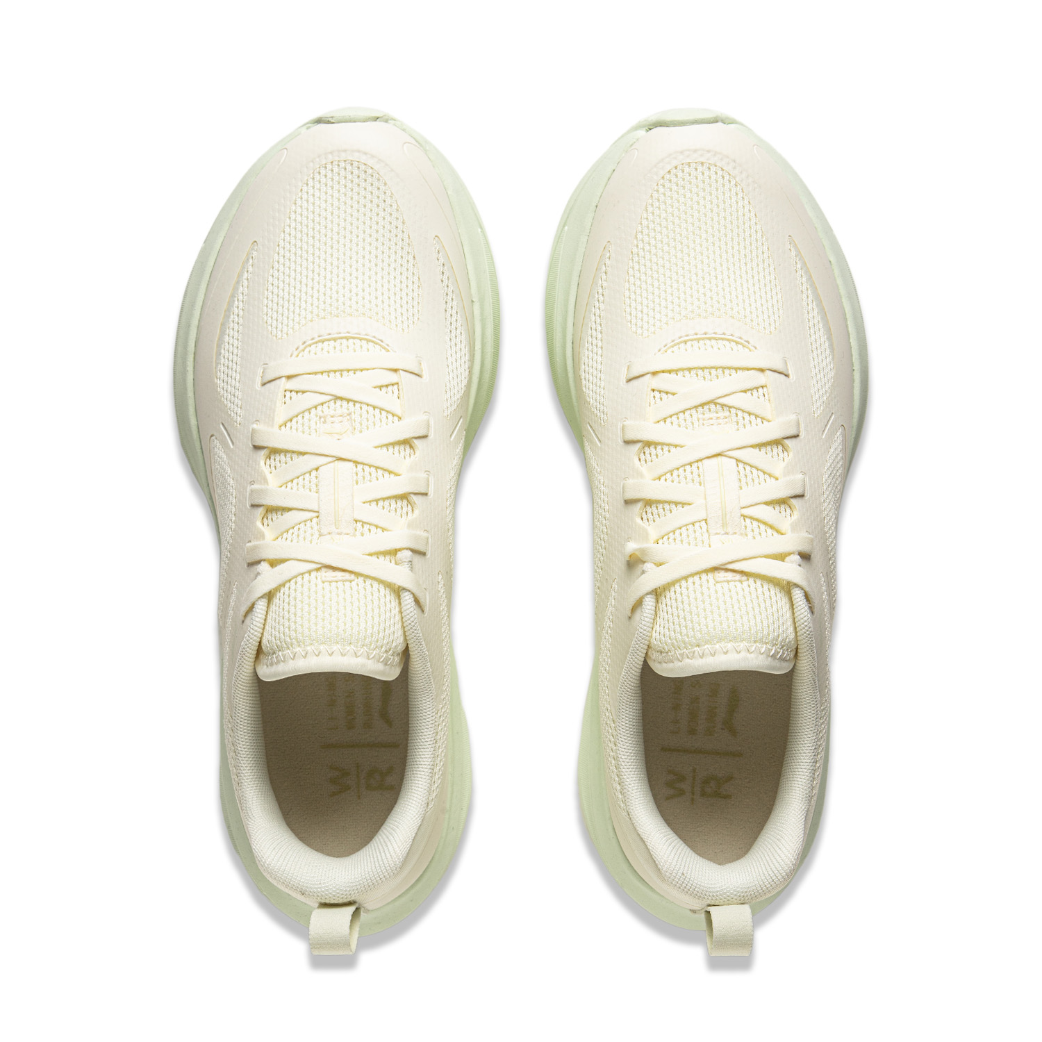 Li Ning Cushioning Slip Resistant Abrasion Resistant Support Lightweight Low top Running Shoes Women’s White Green