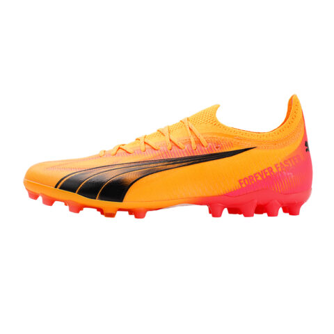 PUMA Ultra Ultimate MG Multi Ground Lightweight Soccer Shoes Unisex Orange